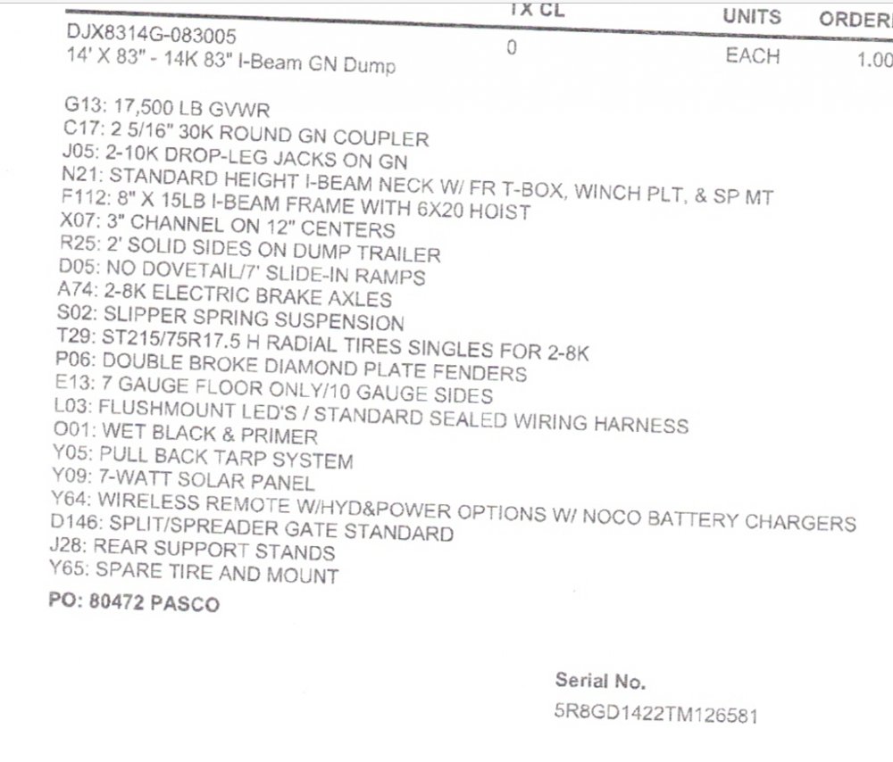 MAXX-D 7x14 17,500 Dump