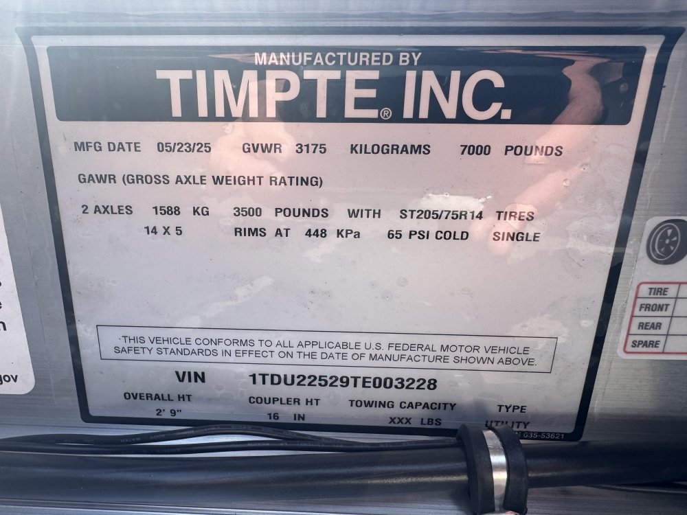 TIMPTE 7x20 7,000 Tilt