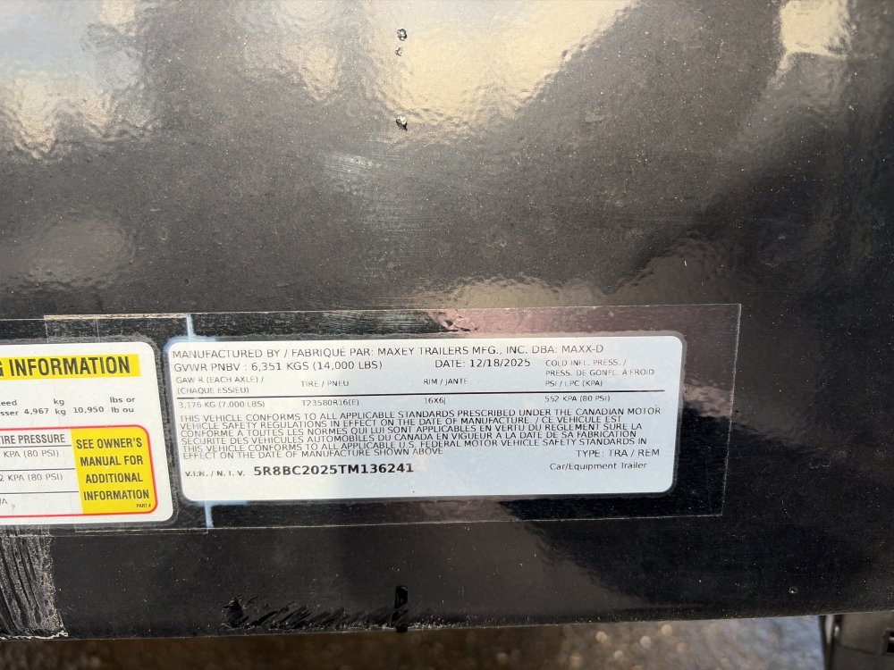 Maxx-D 8.5x20 14,000 Car Hauler