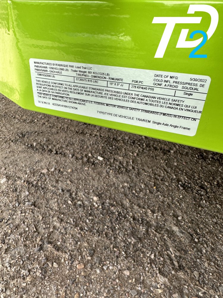 83"x14' Load Trail Utility