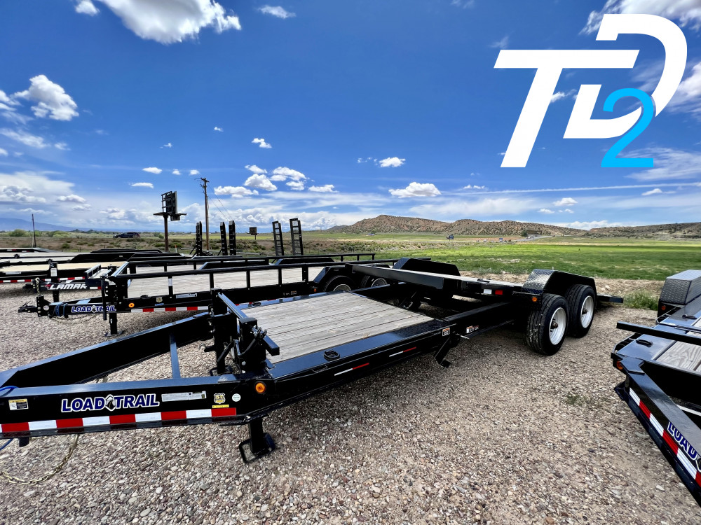 83x22 Load Trail Tilt Deck
