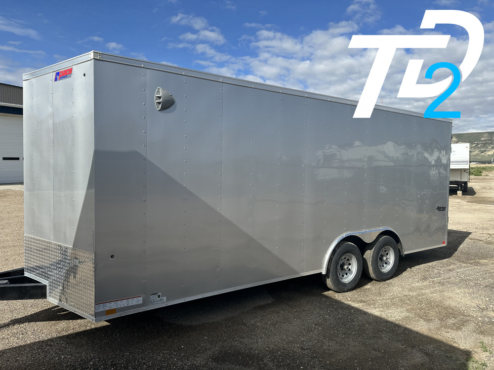 103 X 20' PACE ENCLOSED TRAILER-Silver