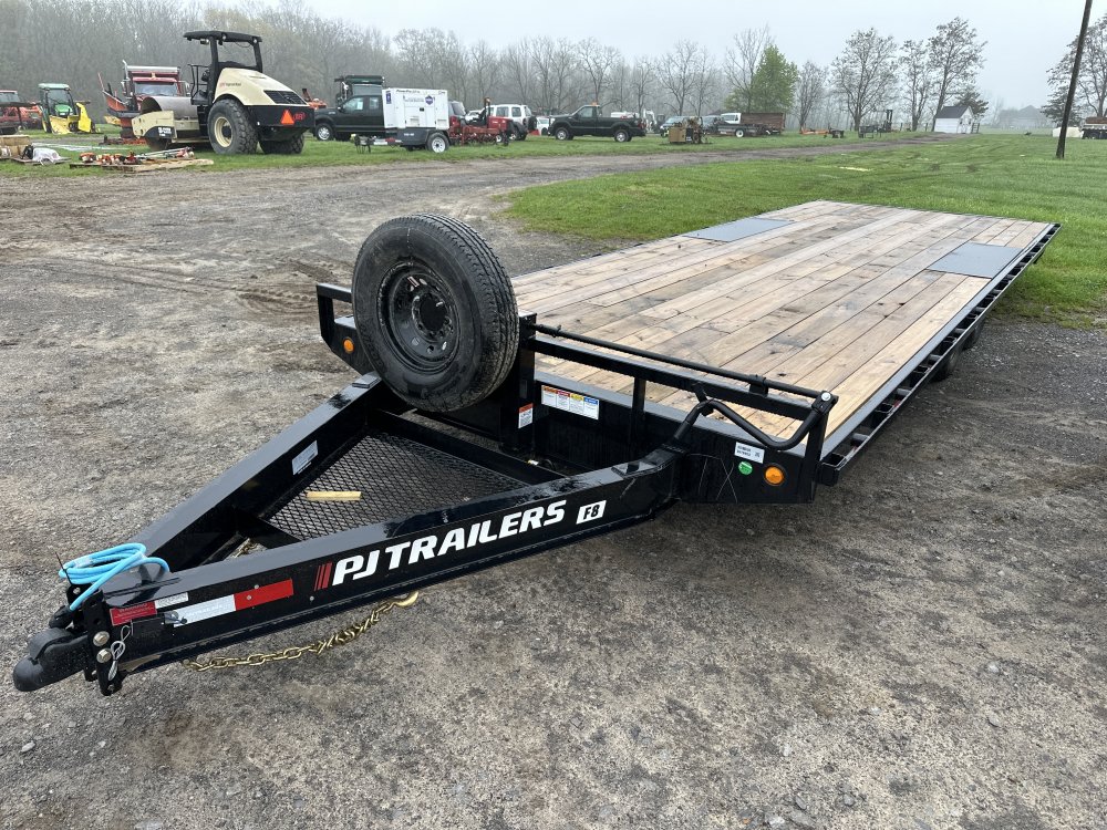 2025 PJ 24FT 24'x8" I-Beam Deckover Deckover
