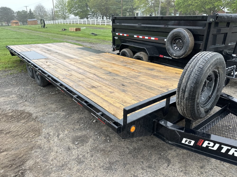2025 PJ 24FT 24'x8" I-Beam Deckover Deckover