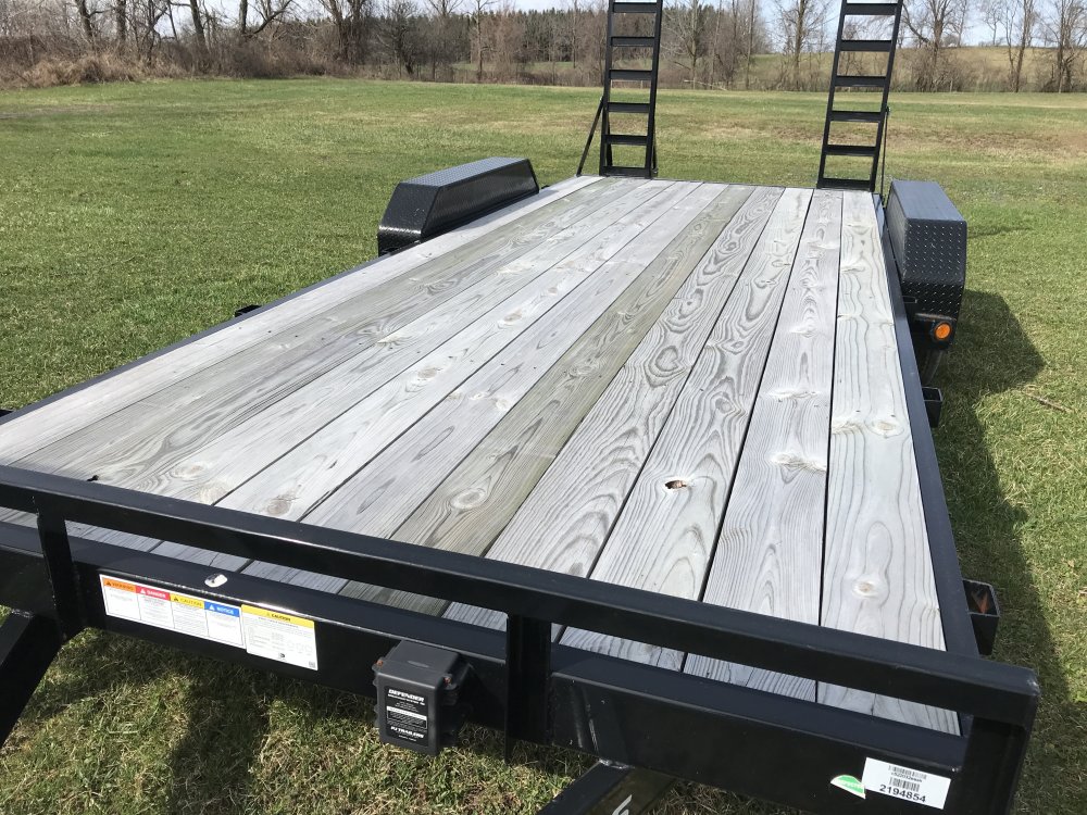 2023 PJ 20'x5" Channel Carhauler Fender