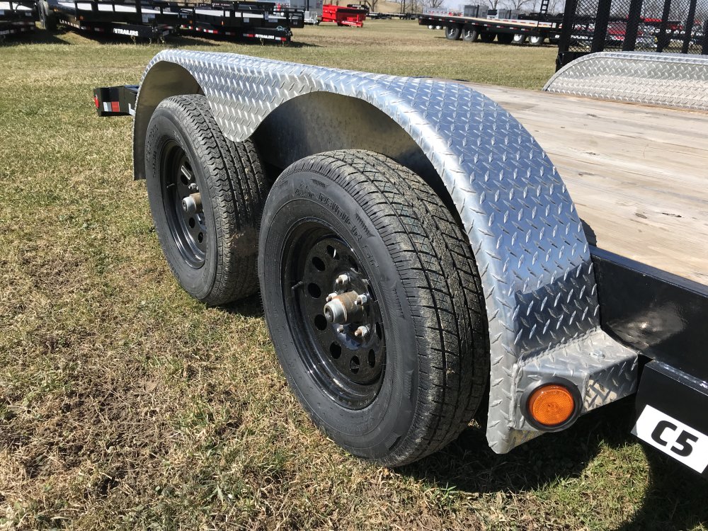 2023 PJ 20'x5" Channel Carhauler Fender