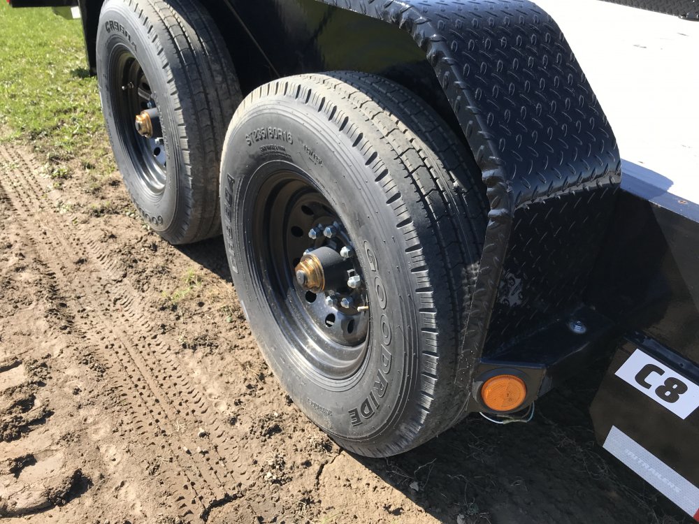 2023 PJ 22'x8" Channel Equipment Fender