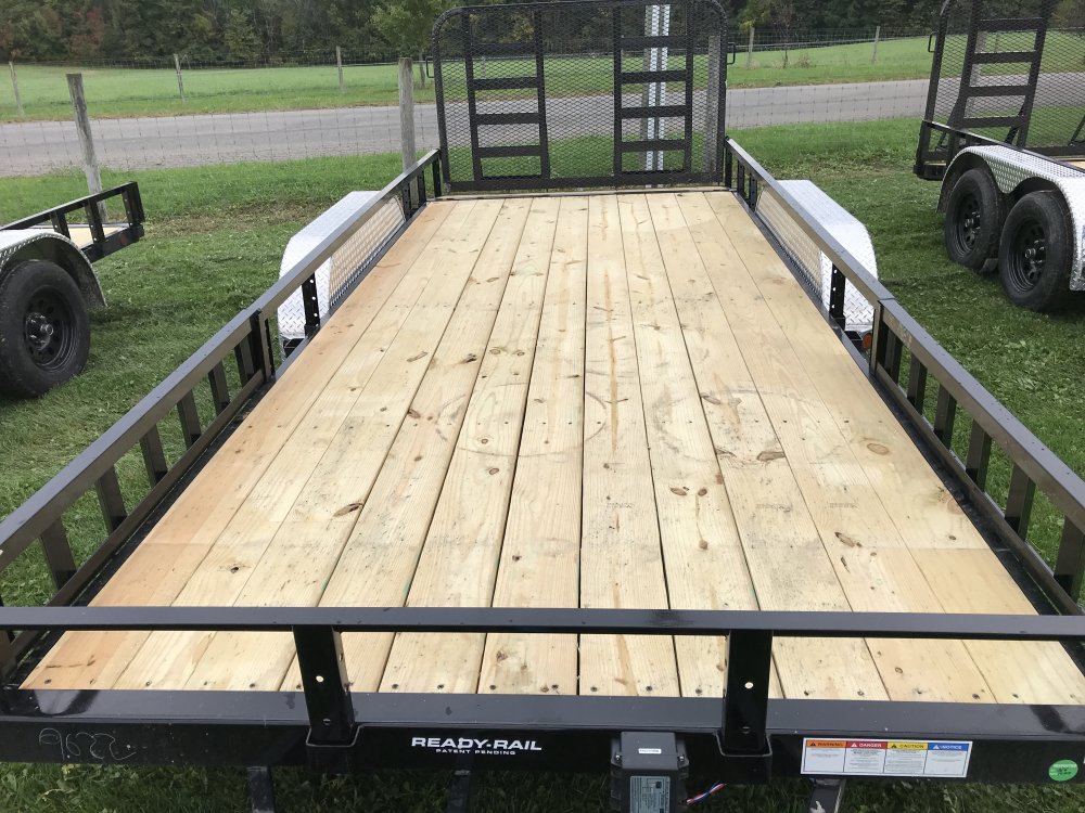 2027 PJ Trailers 18'X83' Tandem Axel Channel Utility
