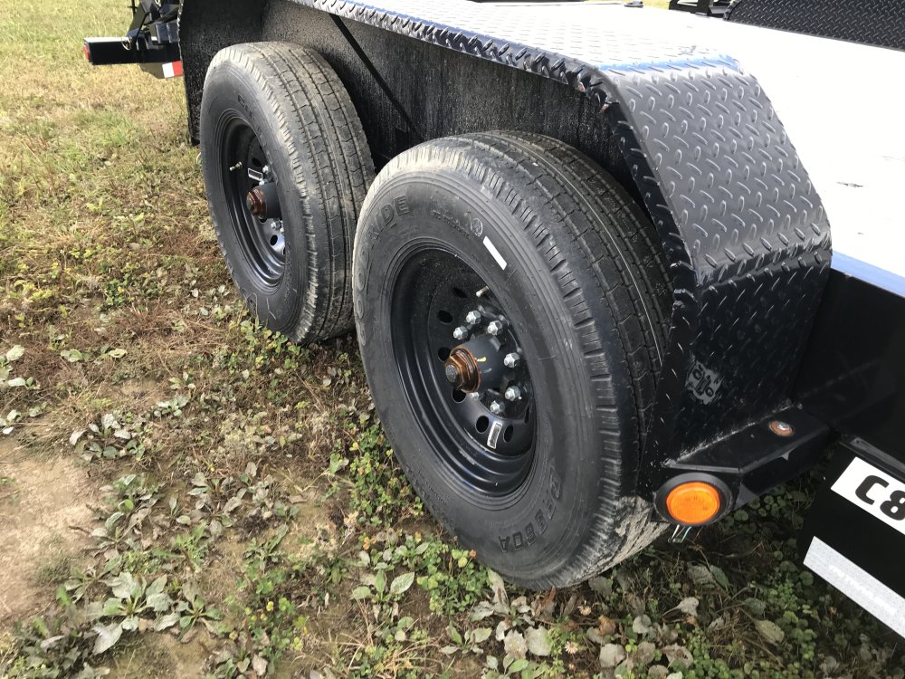 2023 PJ 22'x8" Channel Equipment Fender