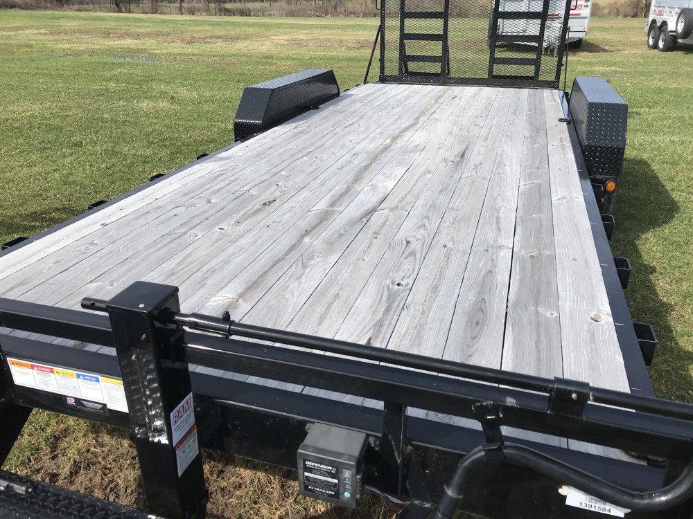 2023 PJ 20'x6" Channel Equipment Fender