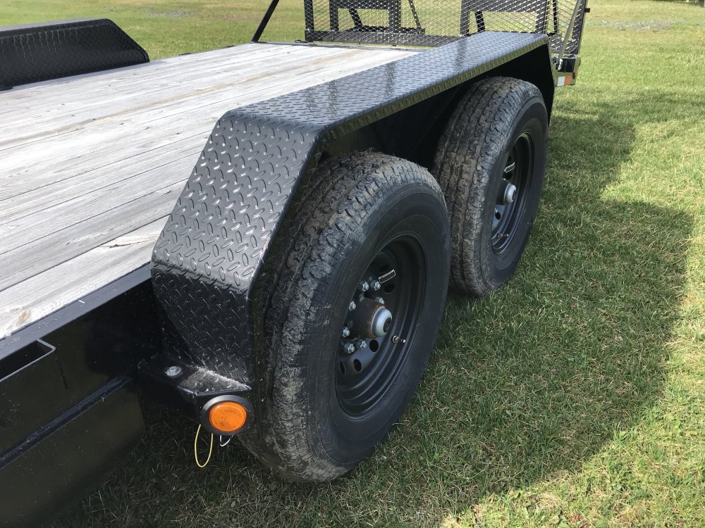 2023 PJ 20'x6" Channel Equipment Fender