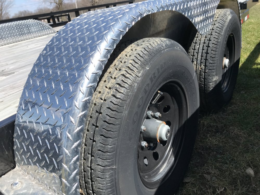 2023 PJ 20'x5" Channel Equipment Fender