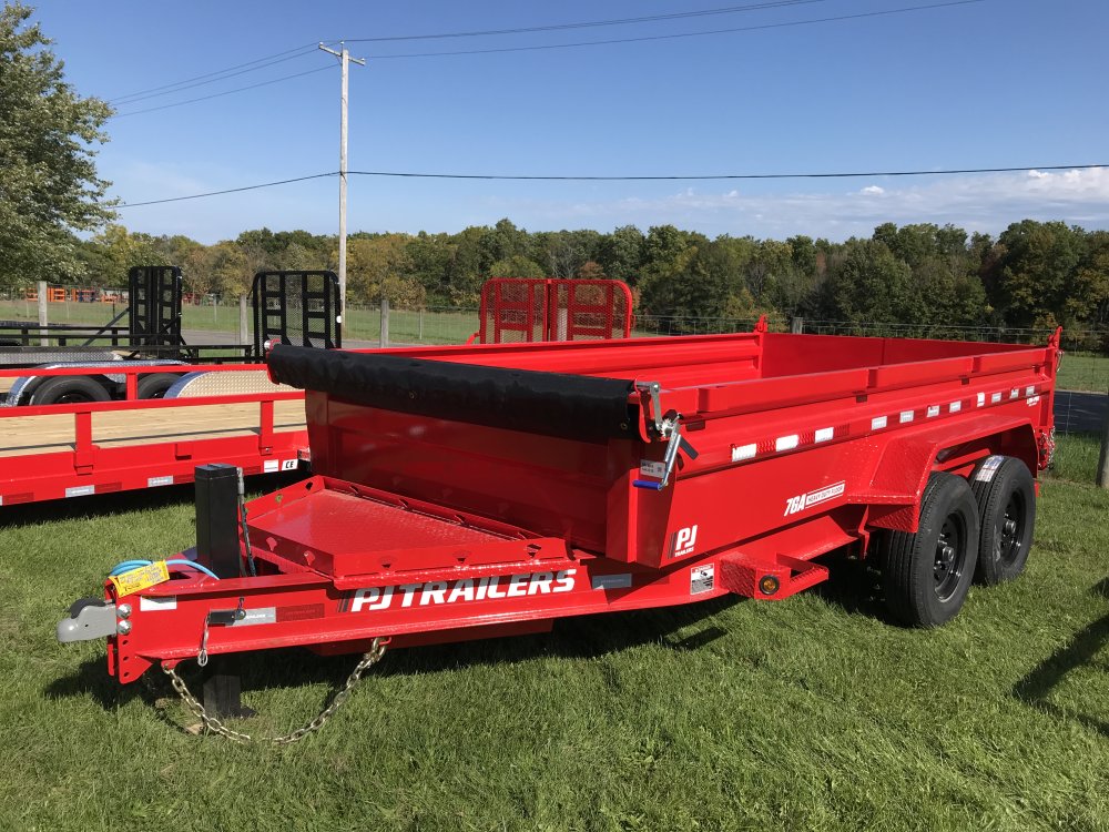 2027 PJ Trailers 14'x83" Low Pro Dump