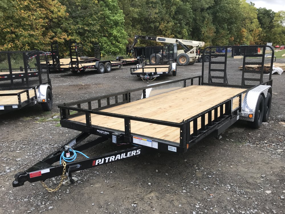 2026 PJ 18'x83" Tndm Axle Channel Utility