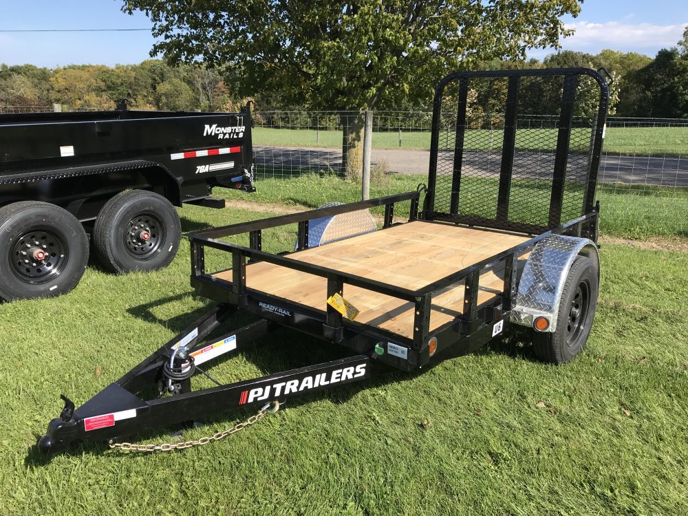 2027 PJ Trailers 8'x60" Sngl Axle Channel Utility