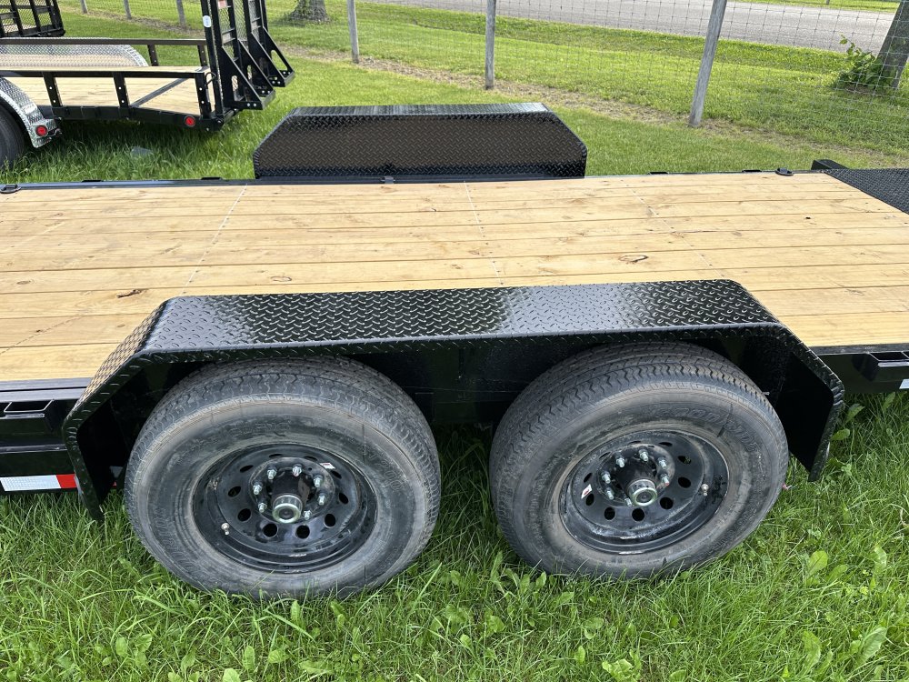 2027 PJ Trailers 16'x6" Channel Equipment Tilt