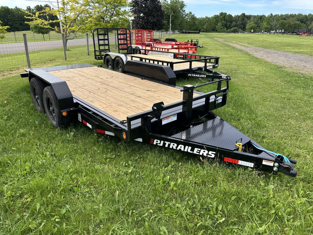 2027 PJ Trailers 16'x6" Channel Equipment Tilt