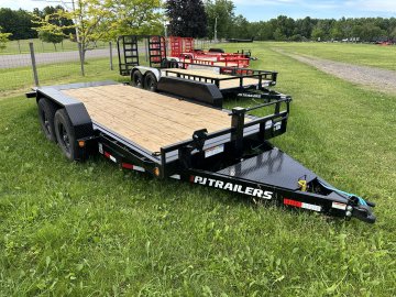 2027 PJ Trailers 16'x6" Channel Equipment Tilt
