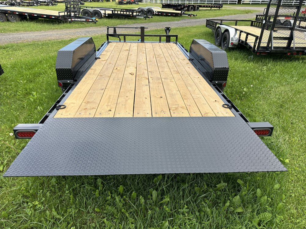 2027 PJ Trailers 16'x6" Channel Equipment Tilt