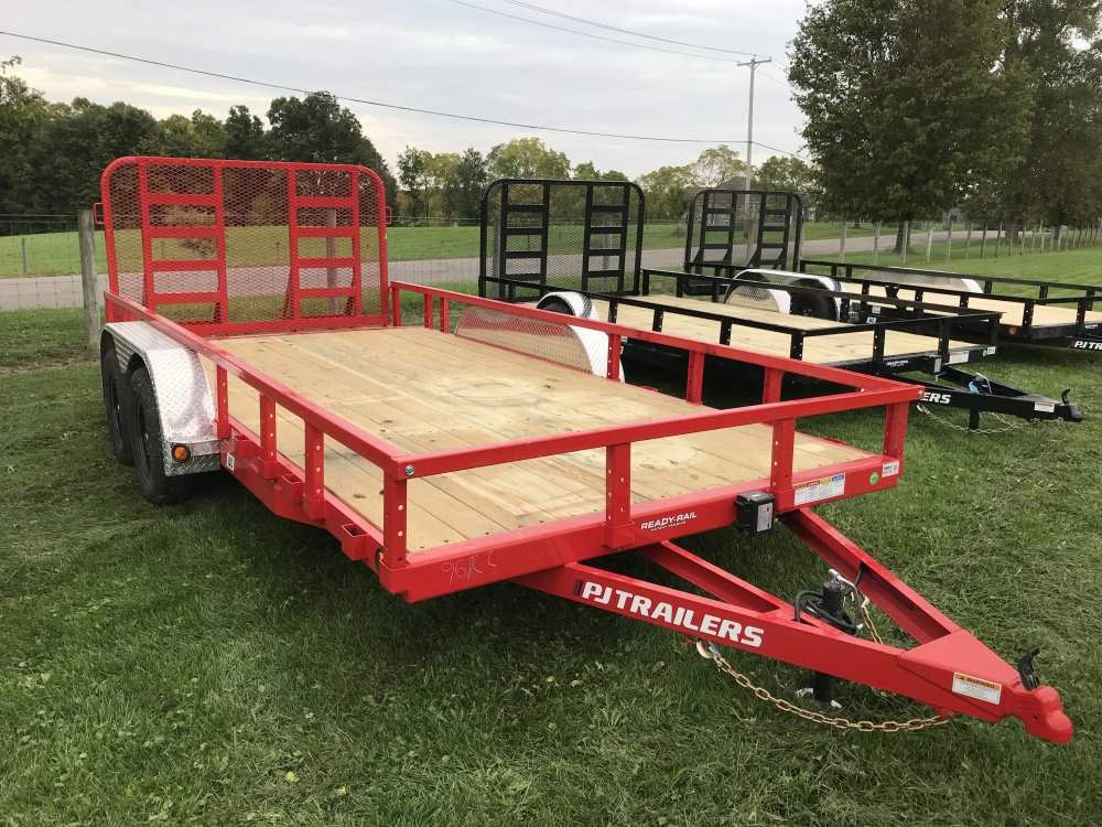 2027 PJ Trailers 14'x83" Sngl Axle Channel Utility