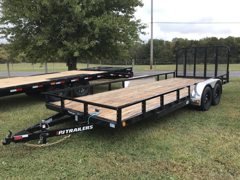 2026 PJ 20'x83" Tndm Axle Channel Utility
