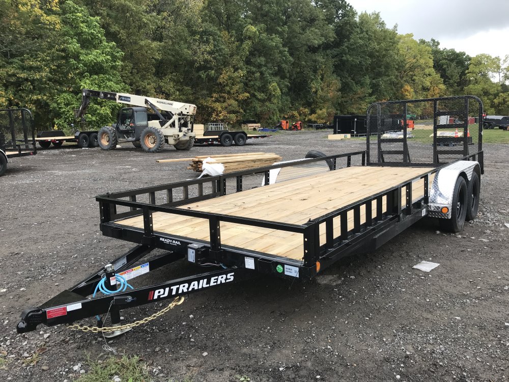 2026 PJ 20'x83" Tndm Axle Channel Utility