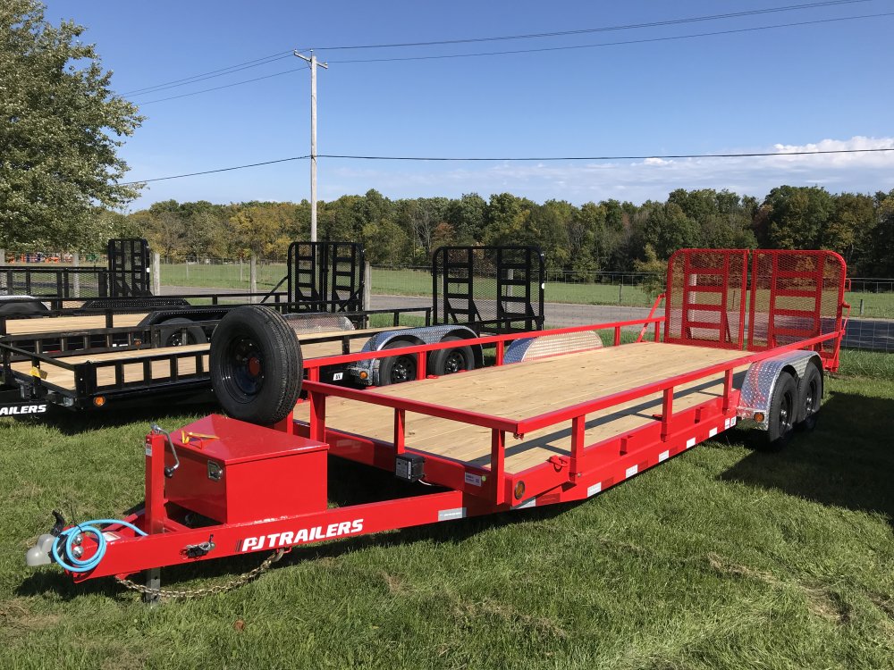 2027 PJ Trailers 22' X 5" Channel Equipment