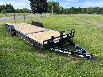 2027 PJ Trailers 22'x6" Channel Equipment Tilt