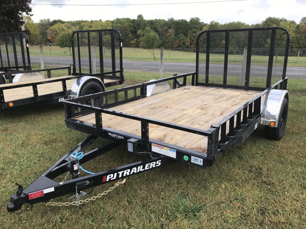 2026 PJ 12'x77" Sngl Axle Channel Utility