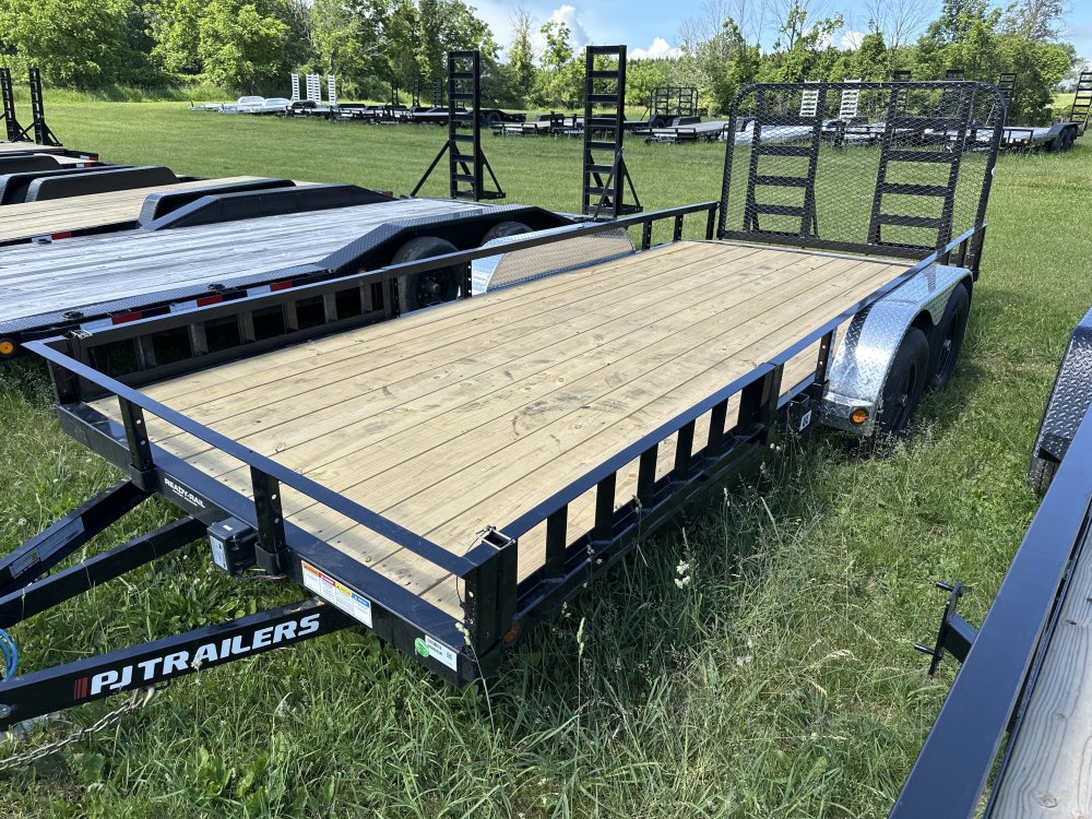 2027 PJ Trailers 18'X83' Tandem Axel Channel Utility