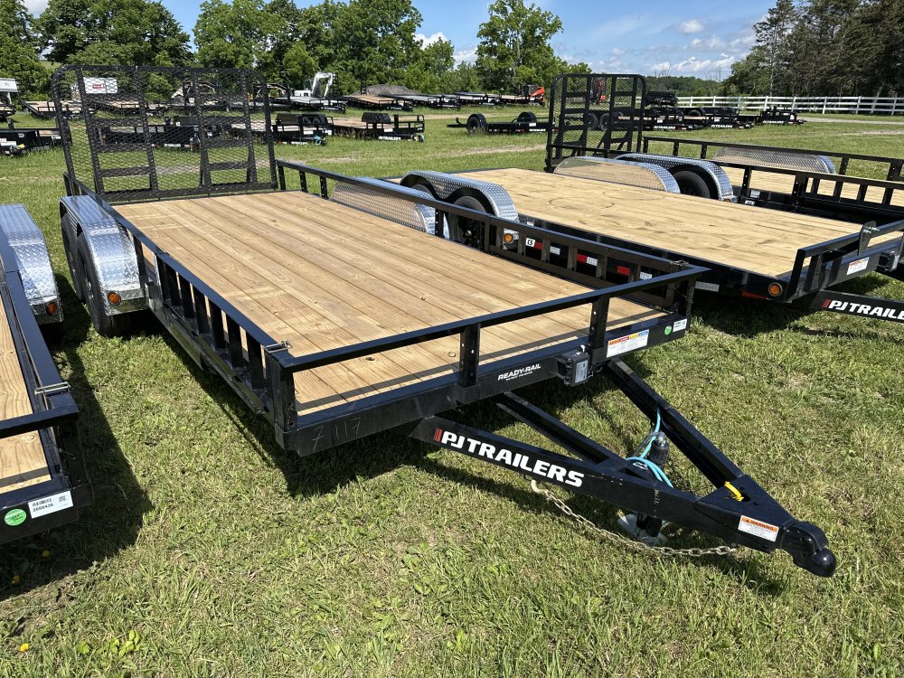 2027 PJ Trailers 18'X83' Tandem Axel Channel Utility