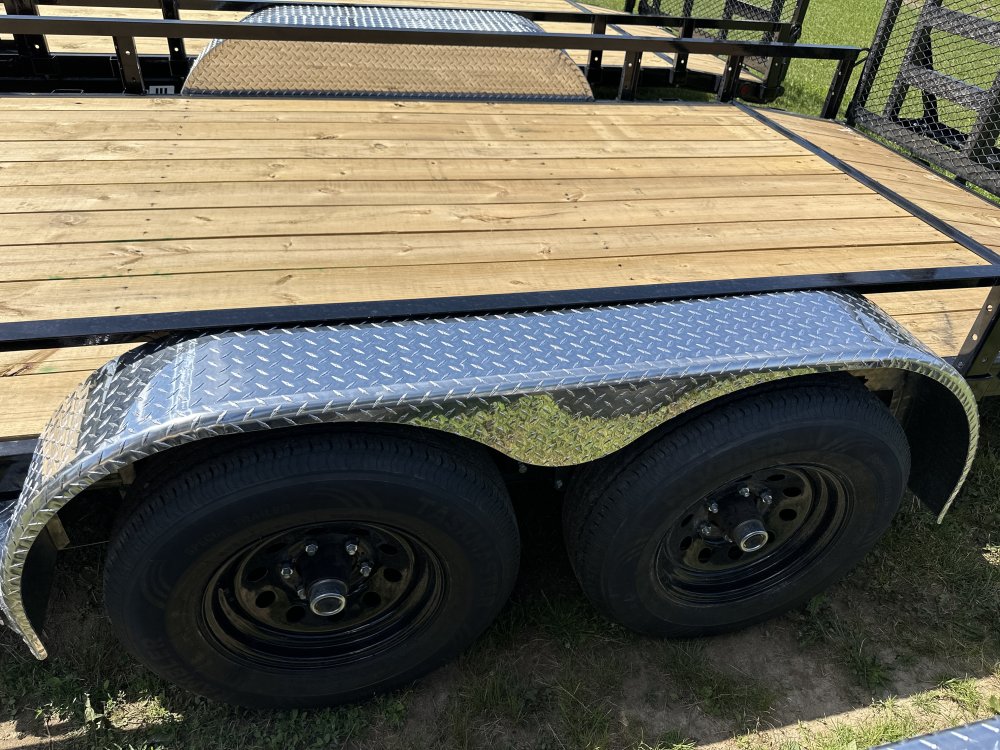 2027 PJ Trailers 18'X83' Tandem Axel Channel Utility