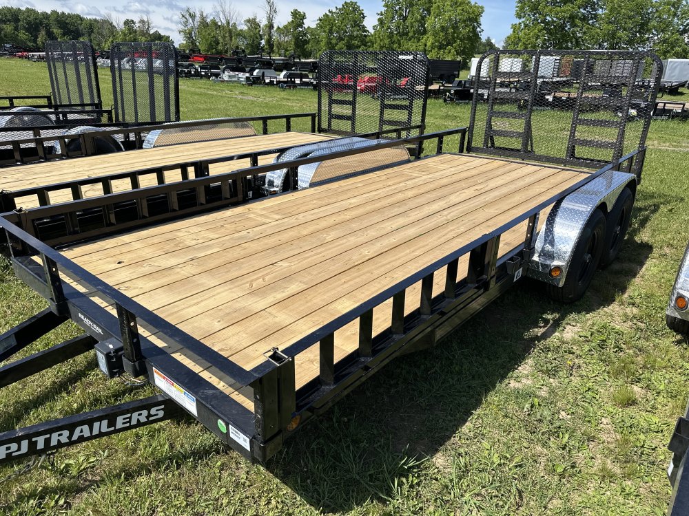2027 PJ Trailers 18'X83' Tandem Axel Channel Utility