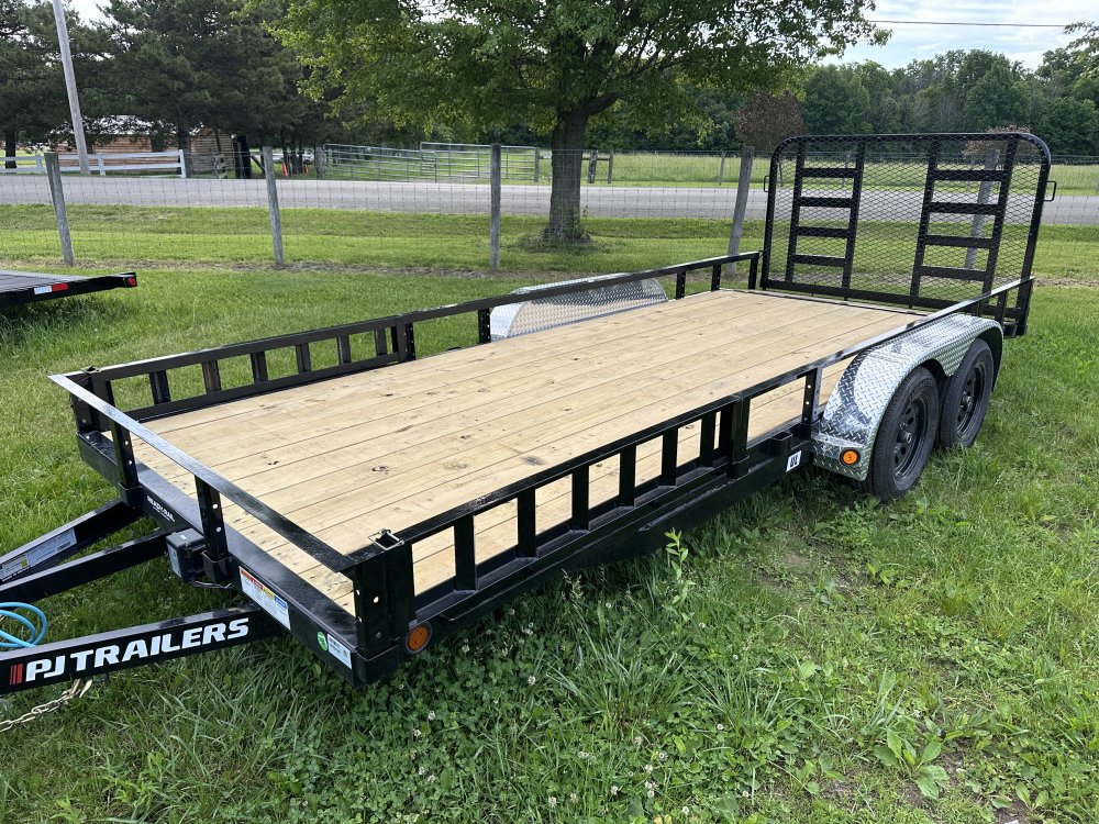 2027 PJ Trailers 18'X83' Tandem Axel Channel Utility
