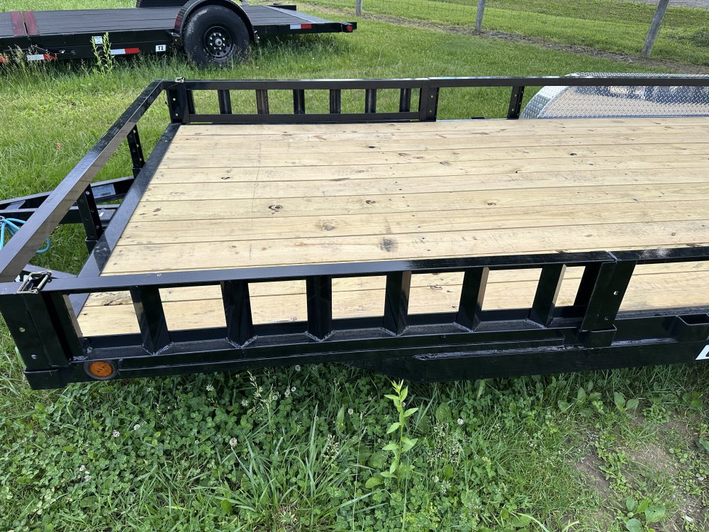 2027 PJ Trailers 18'X83' Tandem Axel Channel Utility