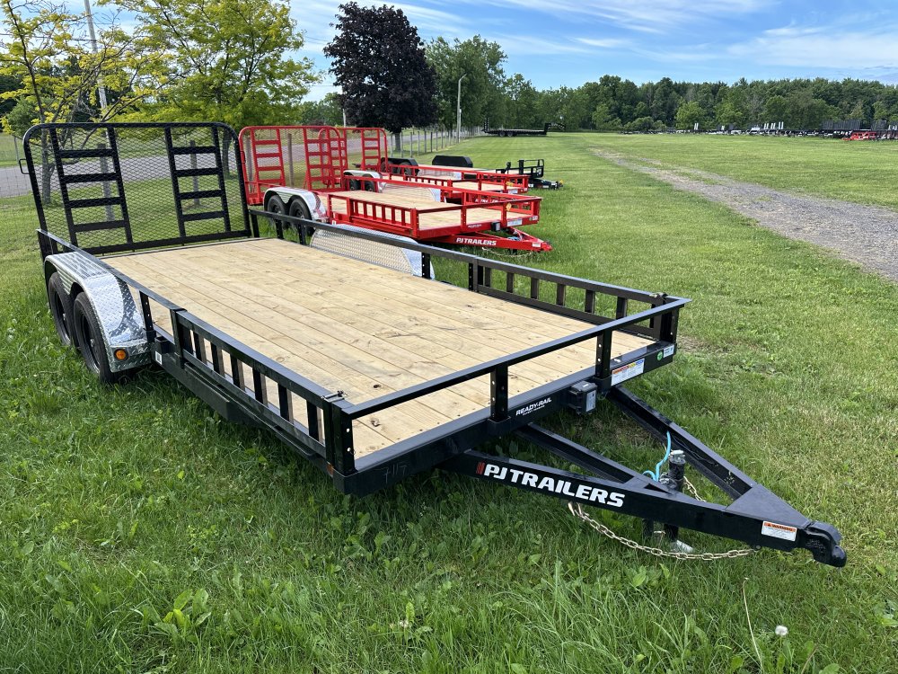 2027 PJ Trailers 18'X83' Tandem Axel Channel Utility