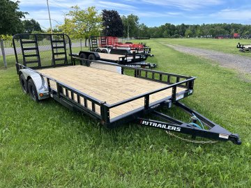 2027 PJ Trailers 18'X83' Tandem Axel Channel Utility