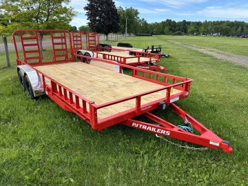 2027 PJ Trailers 18'X83' Tandem Axel Channel Utility