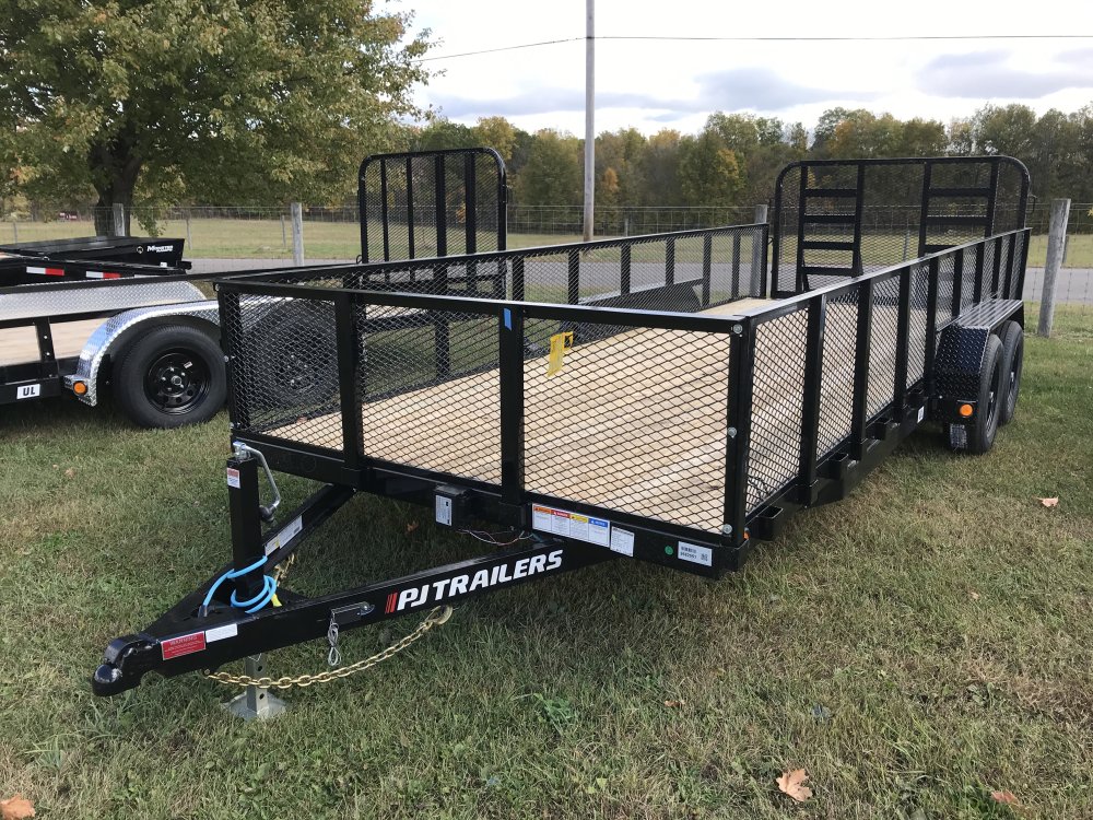 2026 PJ 20'x83" Tndm Axle Channel Utility