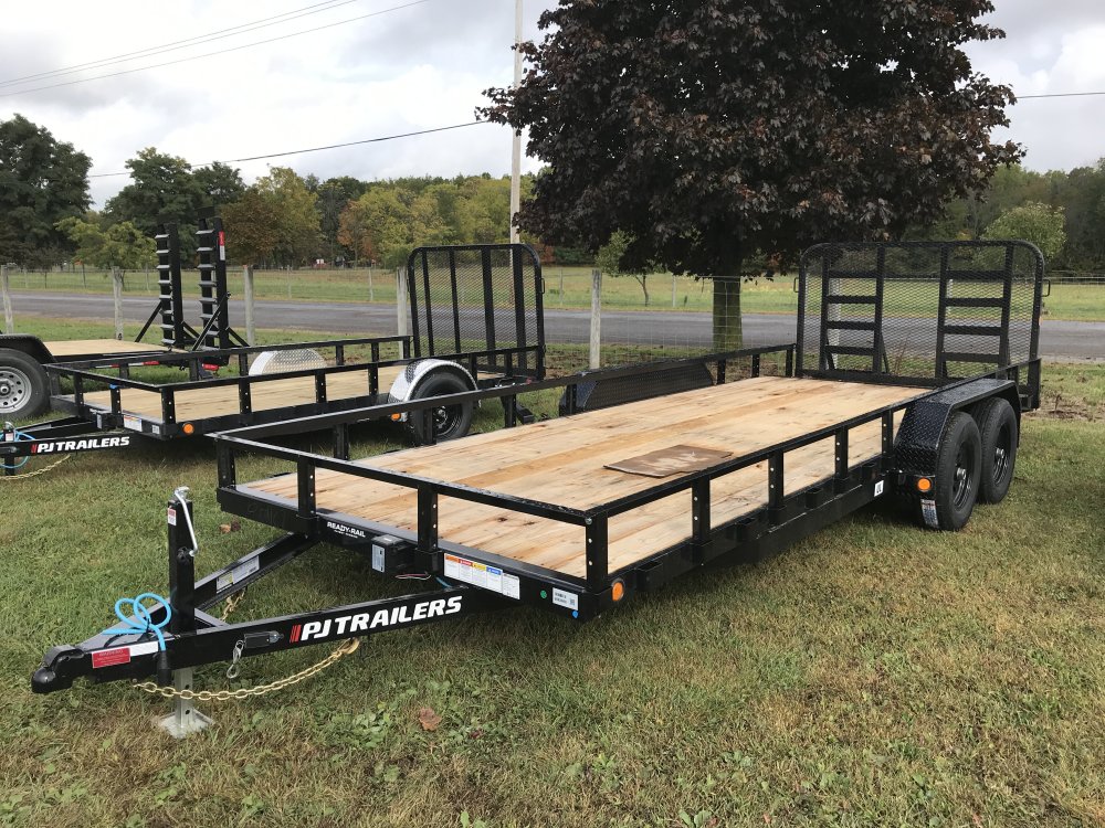 2026 PJ 20'x83" Tndm Axle Channel Utility