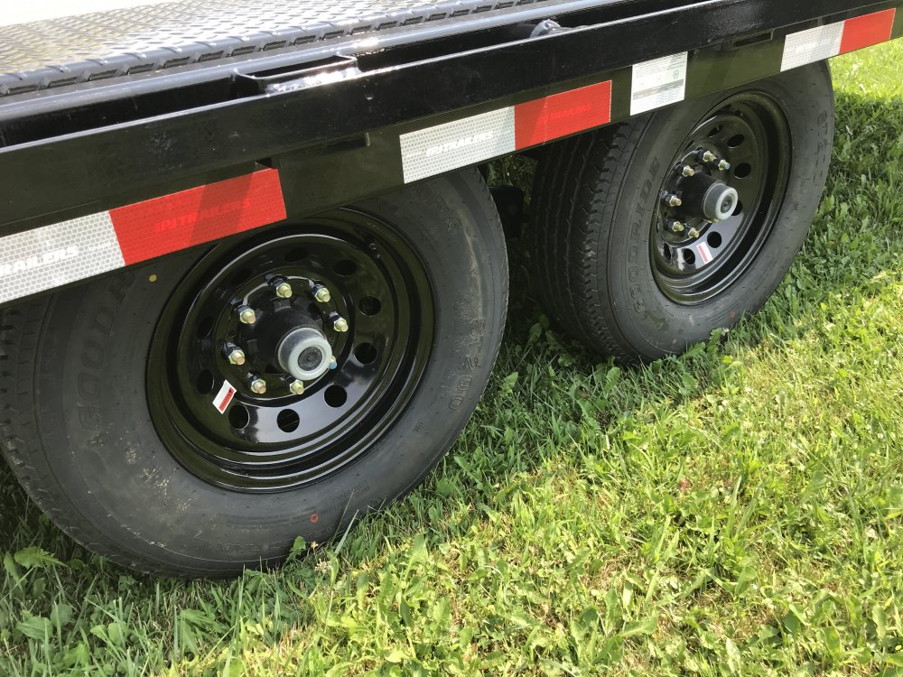 2026 PJ 24'x8" I-Beam Deckover