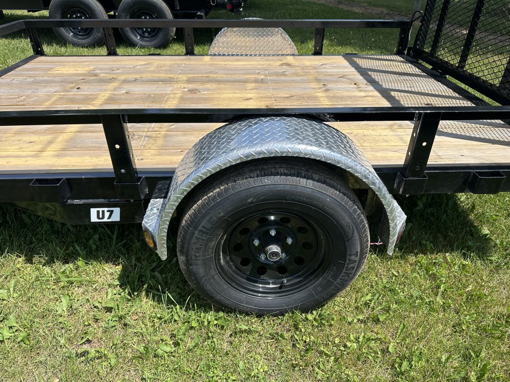2027 PJ Trailers 10'x77" Sngl Axle Channel Utility