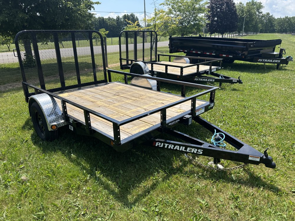 2027 PJ Trailers 10'x77" Sngl Axle Channel Utility