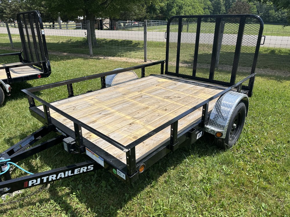 2027 PJ Trailers 10'x77" Sngl Axle Channel Utility