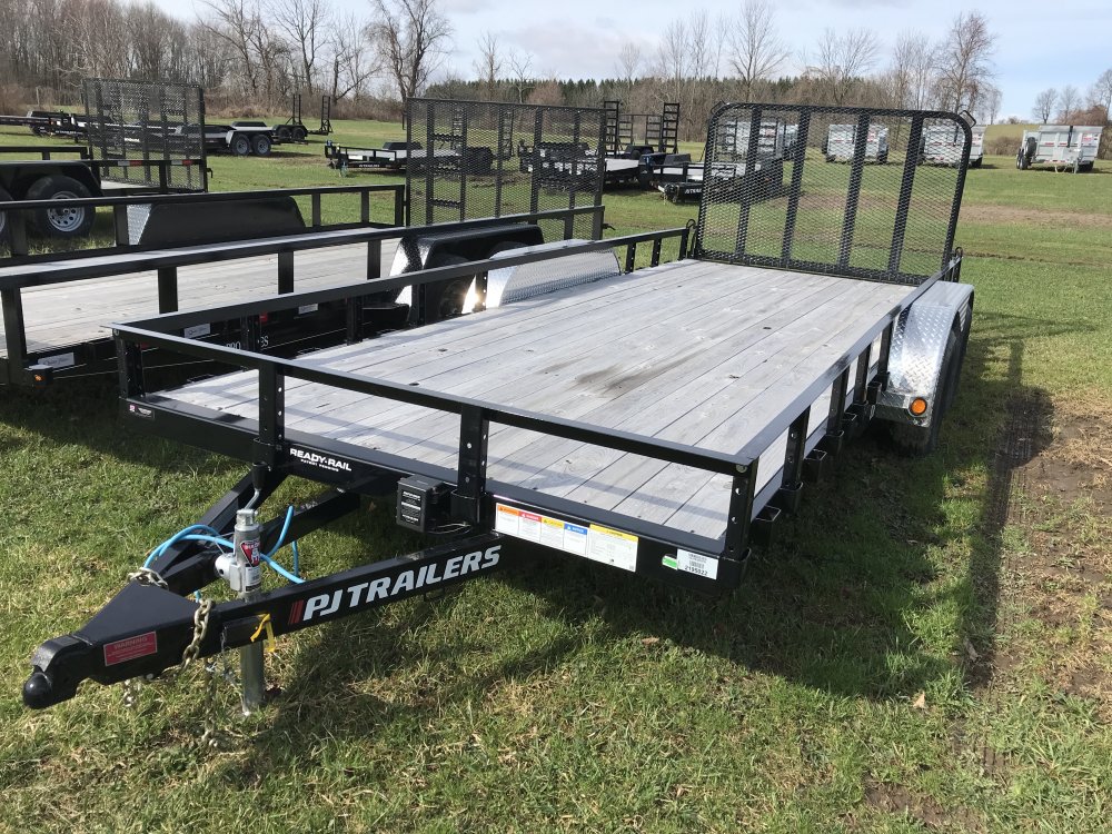 2023 PJ 18'x83" Tndm Axle Channel Utility