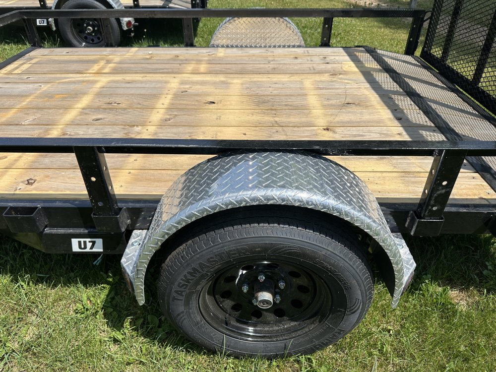 2027 PJ Trailers 10'x77" Sngl Axle Channel Utility