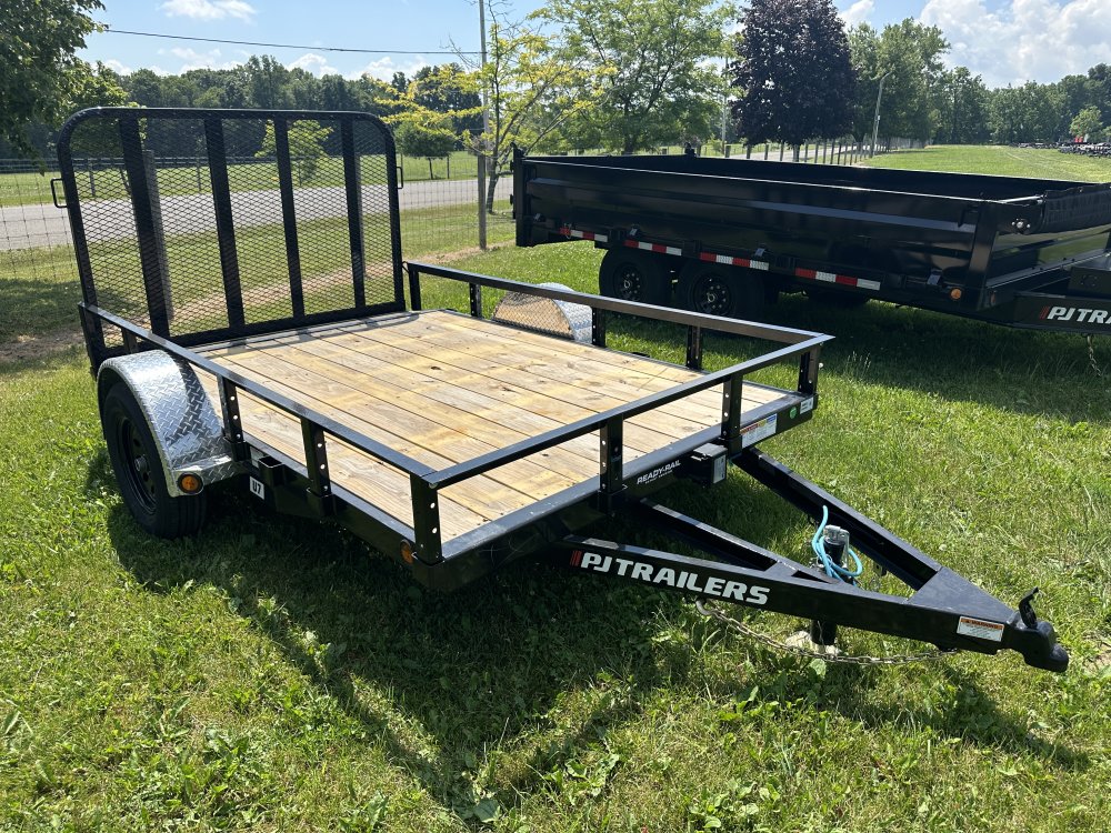2027 PJ Trailers 10'x77" Sngl Axle Channel Utility