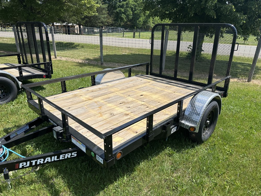 2027 PJ Trailers 10'x77" Sngl Axle Channel Utility
