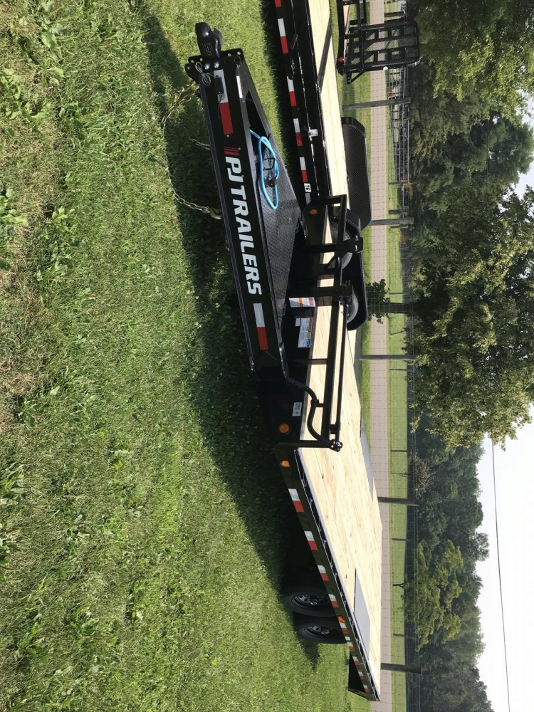 2026 PJ 20'x8" I-Beam Deckover Deckover