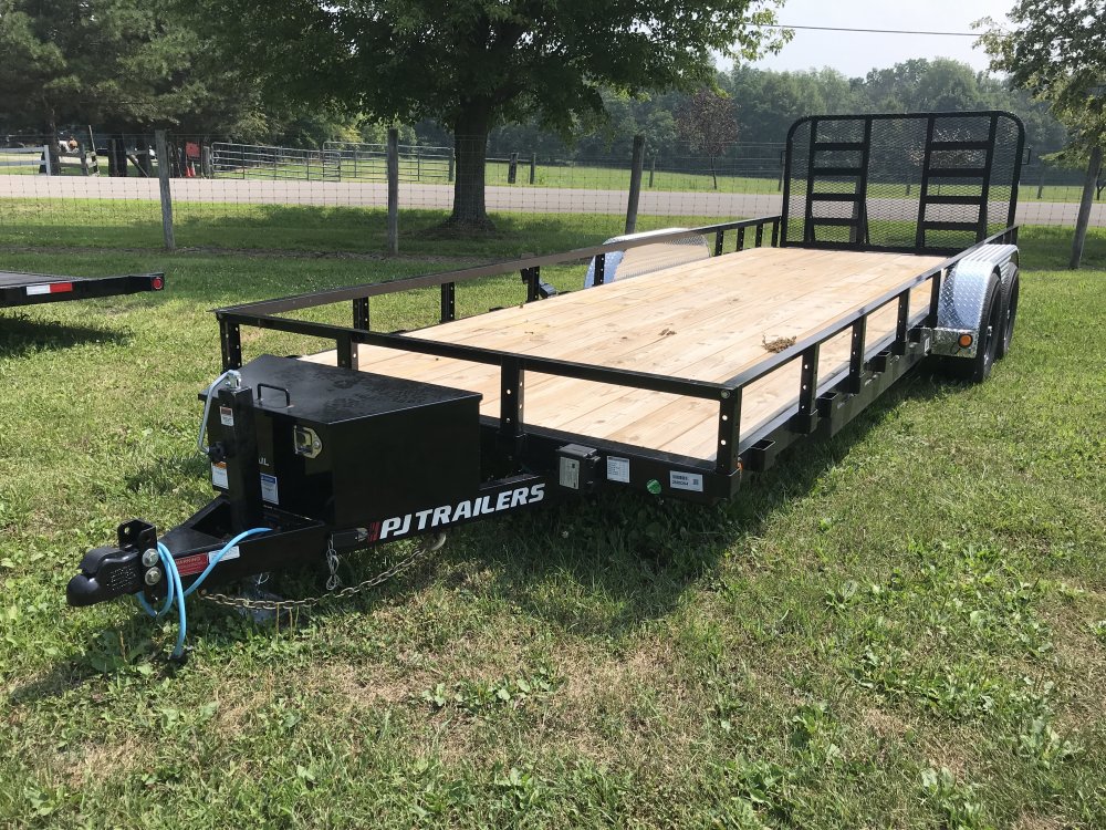 2026 PJ 22'x83" Tndm Axle Channel Utility Utility